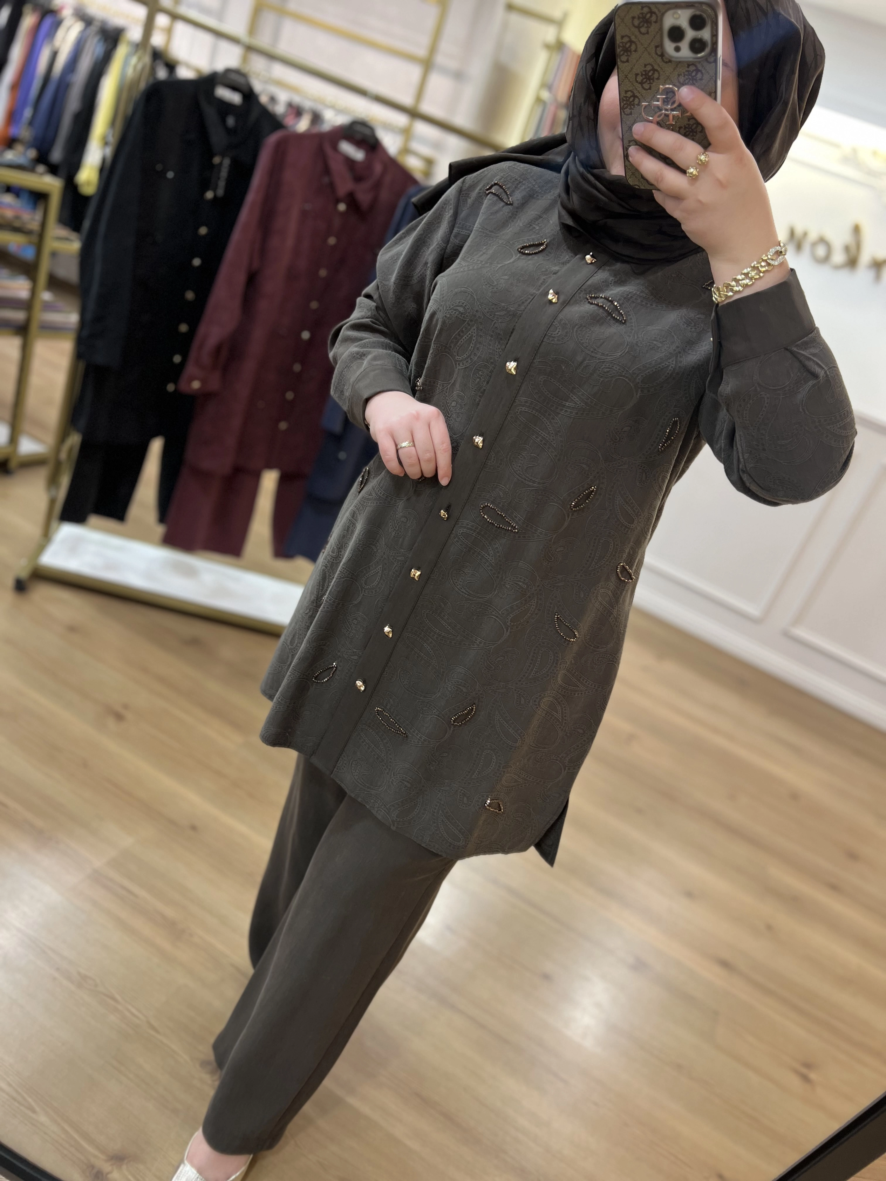 MEVA PLUS BY PUREVA Şal Desen Tensel Takım