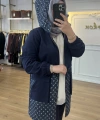 FATMA DANIŞMAN Kare Pul İnce Kot Takım
