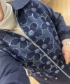 FATMA DANIŞMAN Pul Çiçekli İnce Kot Takım