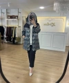 FATMA DANIŞMAN Pulpayetli İnce Kot Takım