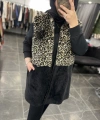 MEVA BY PUREVA Leopar Yelekli Üçlü Takım