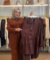 Pureva Kabartmalı Pamuk Saten Takım