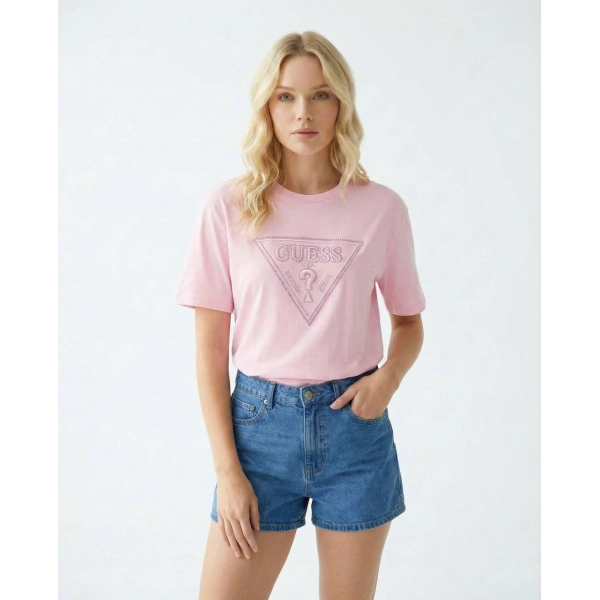 Taşlı Nakışlı Tişört