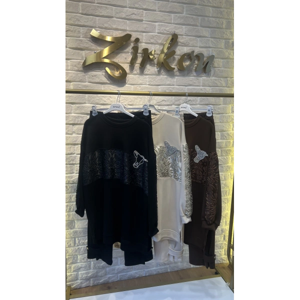 ZİRKON Taşlı Kuşlu Takım