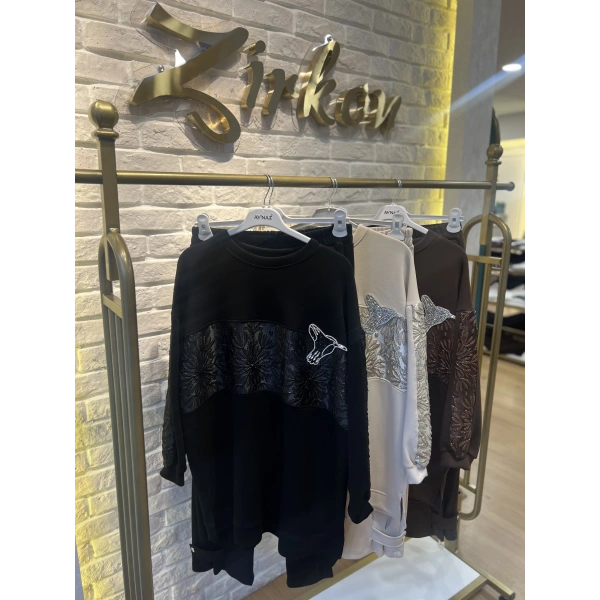 ZİRKON Taşlı Kuşlu Takım