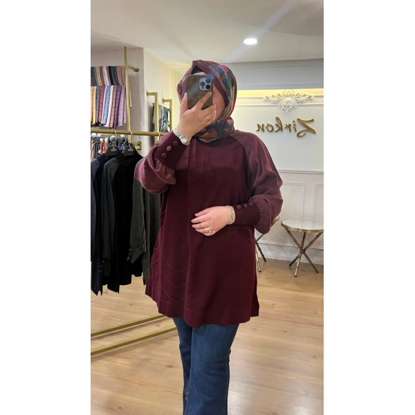 ADN Çarpraz İpek Cupra& Merserize Tunik