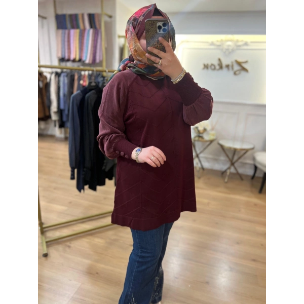 ADN Çarpraz İpek Cupra& Merserize Tunik