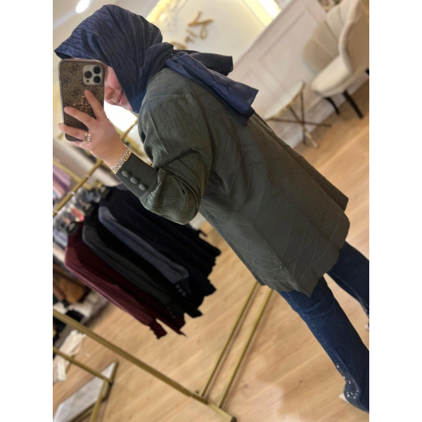 ADN Çarpraz İpek Cupra& Merserize Tunik