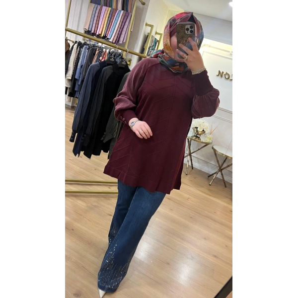 ADN Çarpraz İpek Cupra& Merserize Tunik