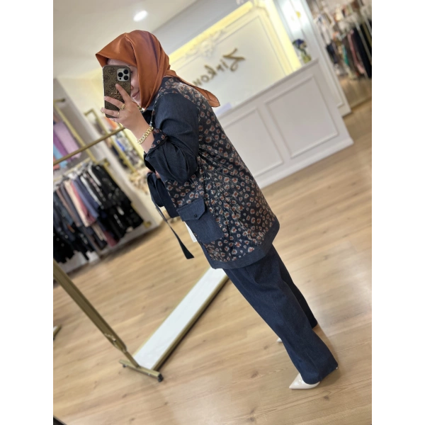 İpekDoku Pulpayet Kot Takım