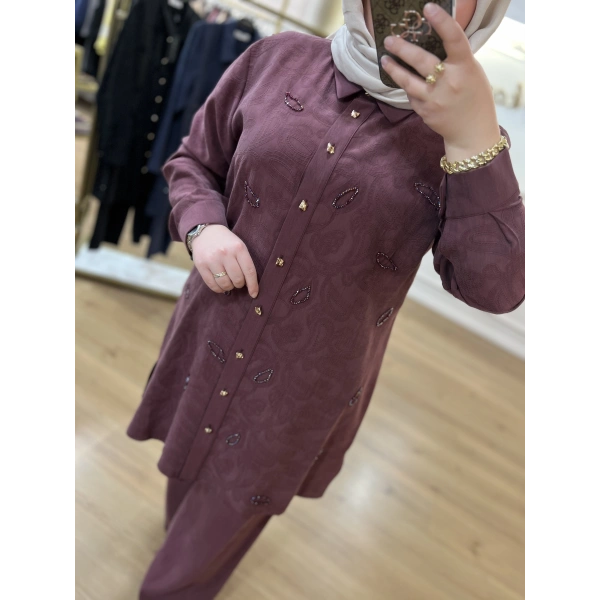 MEVA PLUS BY PUREVA Şal Desen Tensel Takım