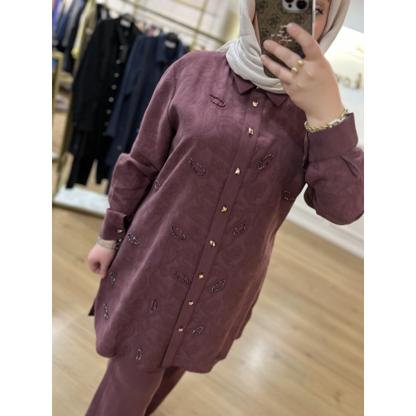 MEVA PLUS BY PUREVA Şal Desen Tensel Takım