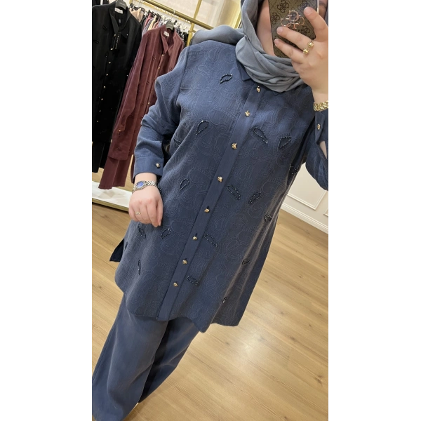 MEVA PLUS BY PUREVA Şal Desen Tensel Takım