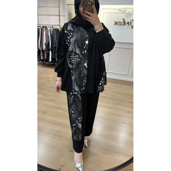 İTHAL BÜYÜK BEDEN Jakarlı Takım