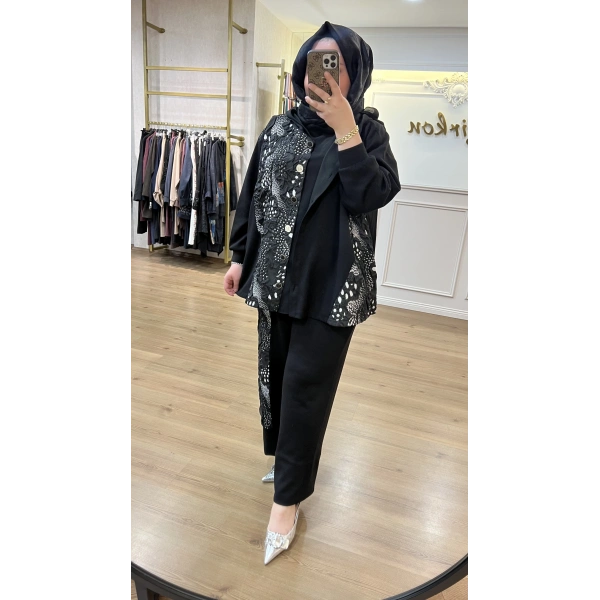 İTHAL BÜYÜK BEDEN Jakarlı Takım