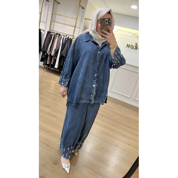 İTHAL BÜYÜK BEDEN İncili Tensel Takım