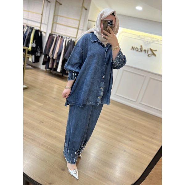 İTHAL BÜYÜK BEDEN İncili Tensel Takım