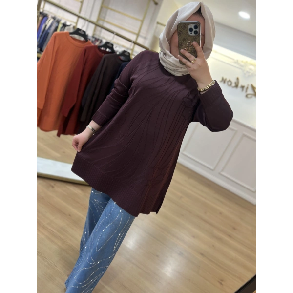 İTHAL Taşlı Palazzo Pamuk Kot