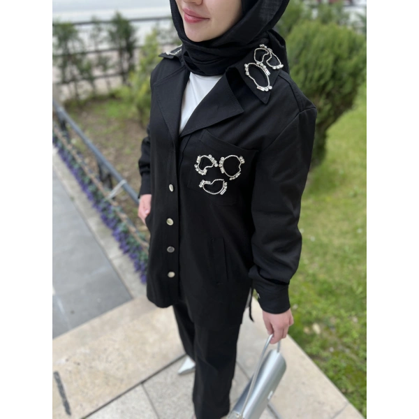 SBL Taşlı Gabardin TAKIM