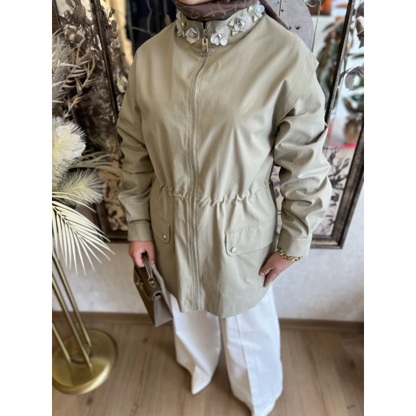 SBL Boynu İşlemeli Ceket Takım