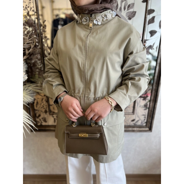 SBL Boynu İşlemeli Ceket Takım