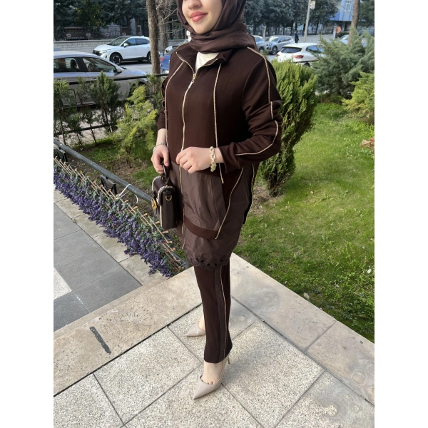 PUREVA FERMUARLI GÜPÜRLÜ TAKIM