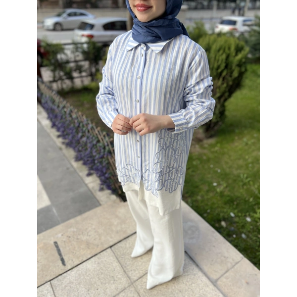 PUREVA Nakışlı Çizgi Takım