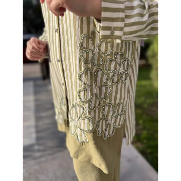 PUREVA Nakışlı Çizgi Takım