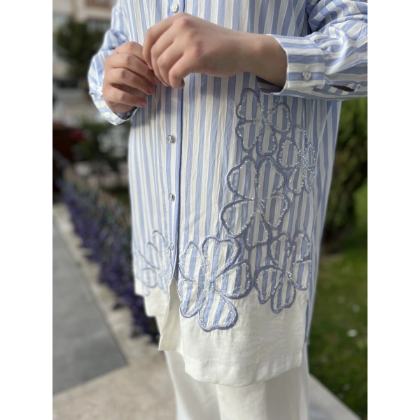 PUREVA Nakışlı Çizgi Takım