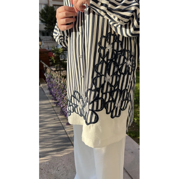 PUREVA Nakışlı Çizgi Takım