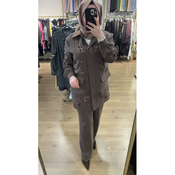 İpekdoku Nakışlı Tensel Takım