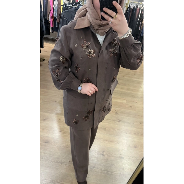 İpekdoku Nakışlı Tensel Takım