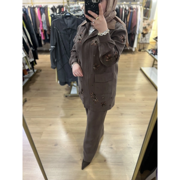 İpekdoku Nakışlı Tensel Takım