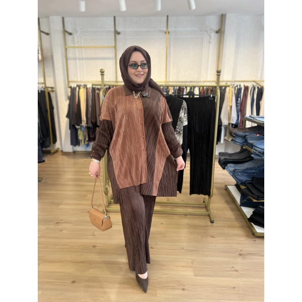 FATMA DANIŞMAN Büzgülü Yazlık Takım