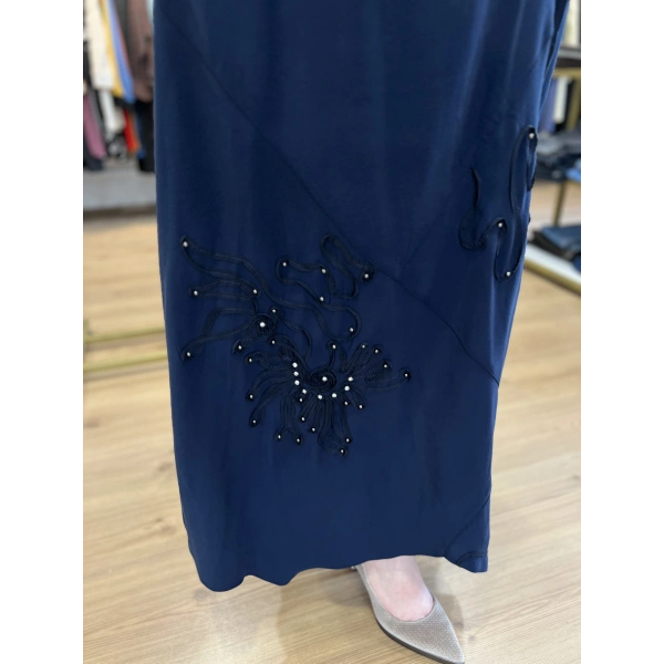 FATMA DANIŞMAN Çiçek Nakışlı Elbise