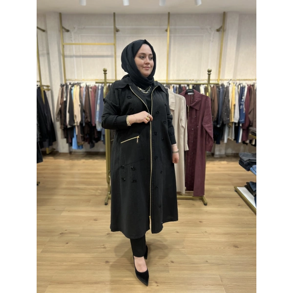 MEVA PLUS By Pureva Nakışlı İpek Tensel Kap