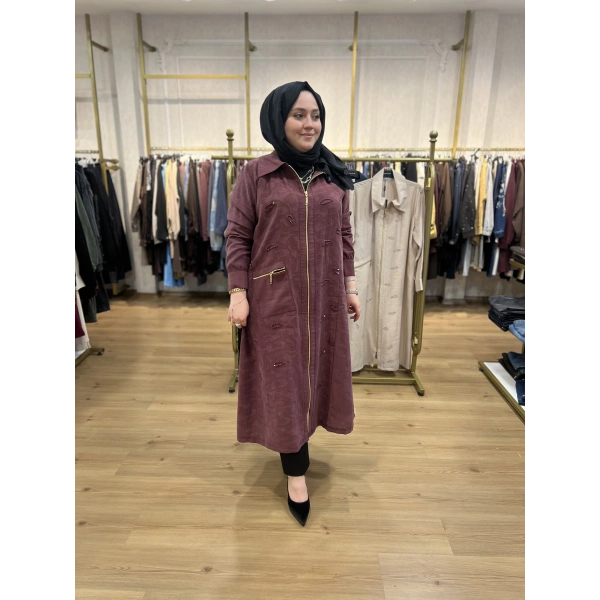 MEVA PLUS By Pureva Nakışlı İpek Tensel Kap