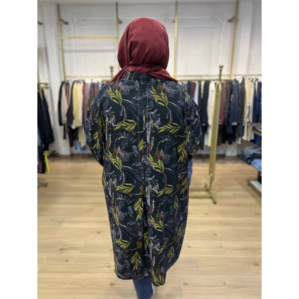 İTHAL BÜYÜK BEDEN Gold Zımba ve Yazılı Pamuk Gömlek