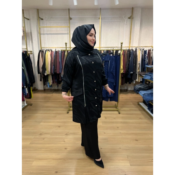 FATMA DANIŞMAN Fermuarlı Jakar Takım