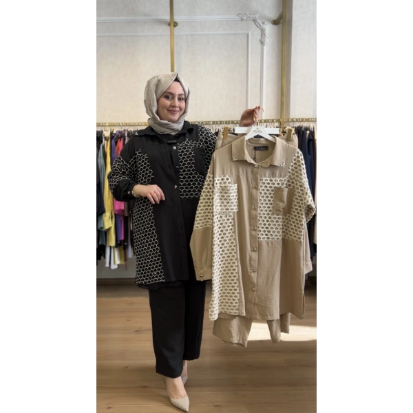 FATMA DANIŞMAN Fileli Pamuk Takım