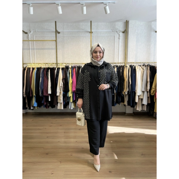 FATMA DANIŞMAN Fileli Pamuk Takım