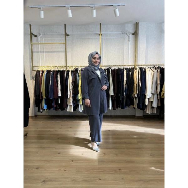 MEVA BY PUREVA Boncuk İşlemeli Nakışlı Tensel Takım
