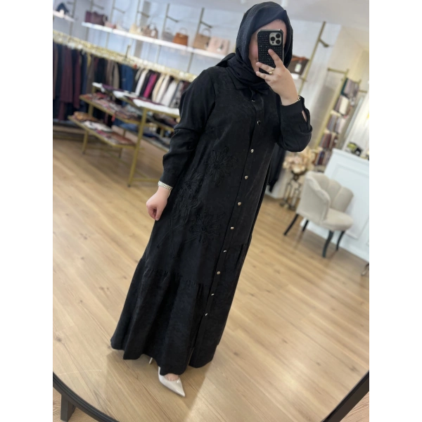 Fatma Danışman Rokoko Pamuklu Elbise