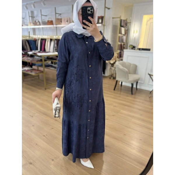 Fatma Danışman Rokoko Pamuklu Elbise