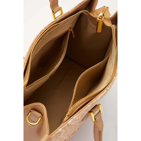 LEVİDOR BASKI DETAYLI BÜYÜK EL ÇANTASI