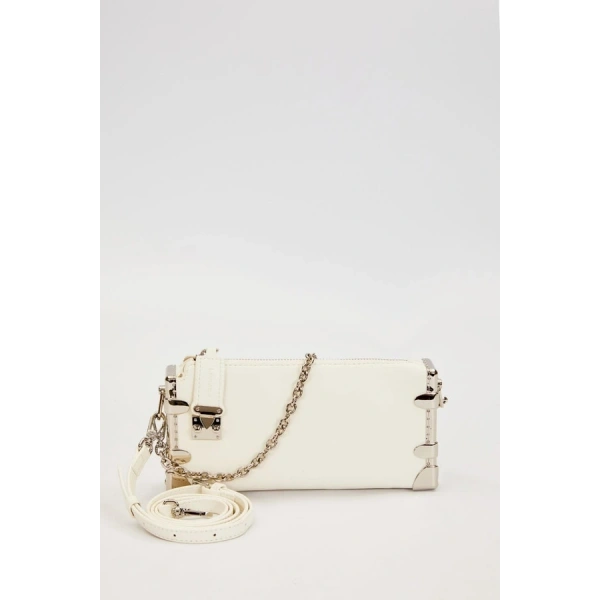 Levidor Metal Köşeli Omuz Çantası