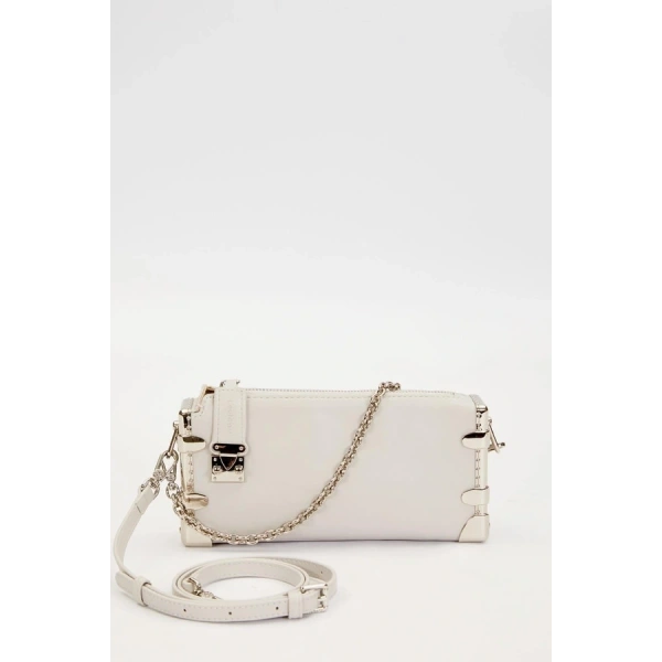 Levidor Metal Köşeli Omuz Çantası