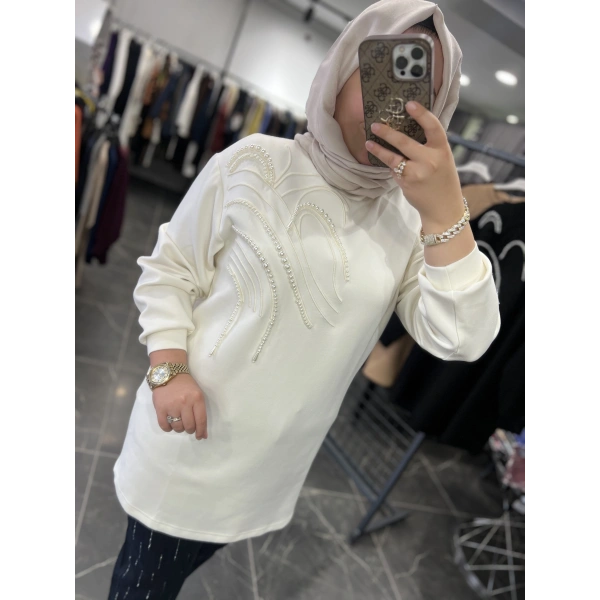 Levidor Saçak İncili Sweat