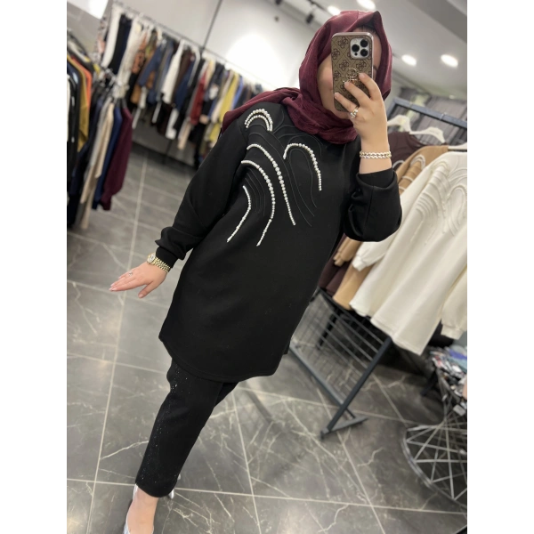 Levidor Saçak İncili Sweat