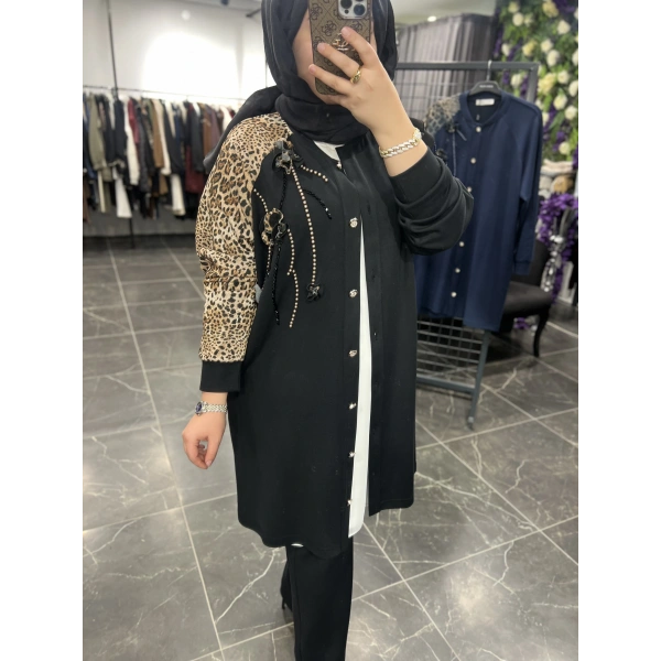 MEVA BY PUREVA Leopar Ceketli Takım